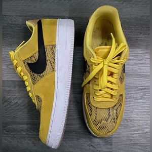 Nike Air Force 1 Low 'Yellow Snakeskin'